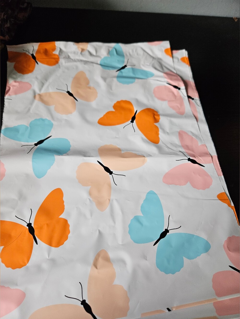 Butterfly Print Polymailer Packages